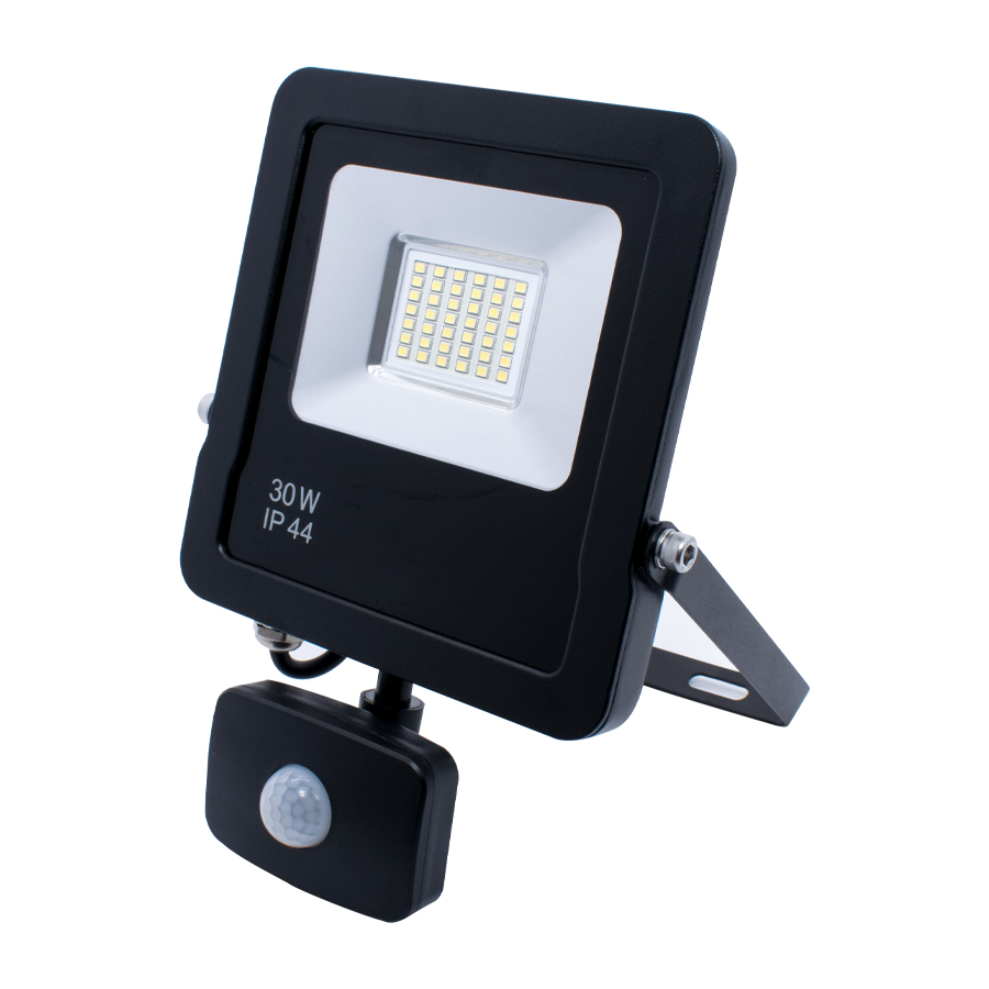 FOCO PLANO LED 30W C/SENSOR MOVIM LUZ FRIA LH-2231