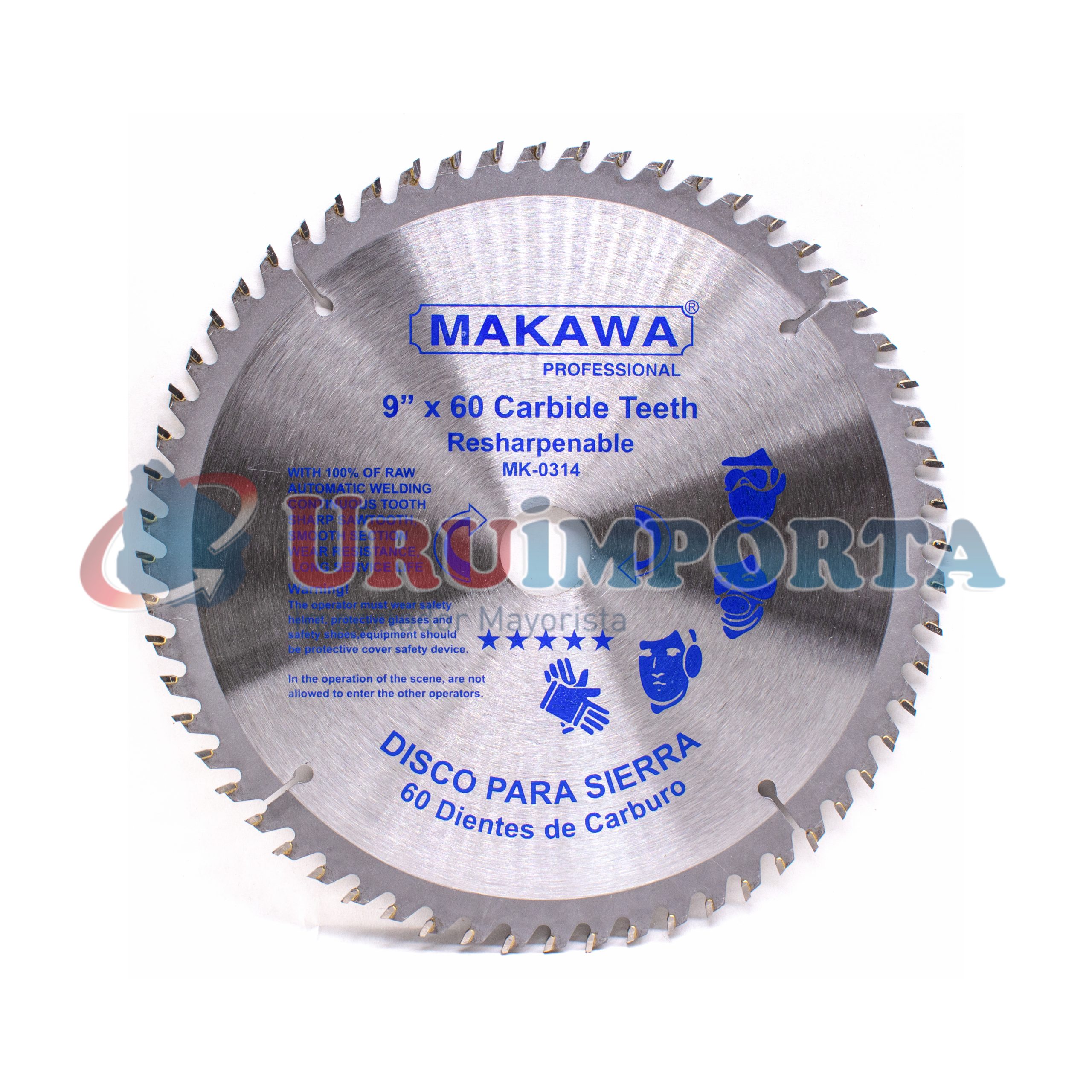 DISCO CORTE MADERA 9″ 60D MAKAWA MK-0314