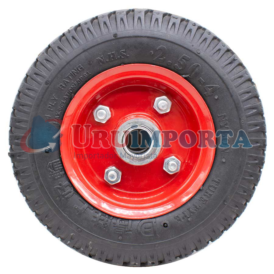 RUEDA INFLABLE 2.5-4 EJE 20MM LH-1336