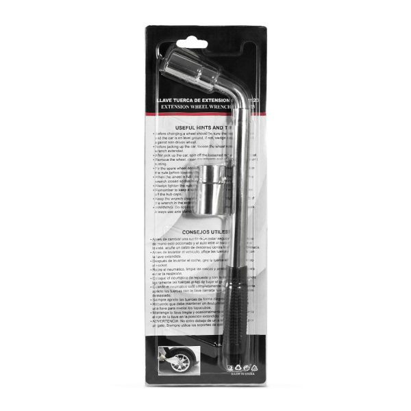 LLAVE PARA RUEDA TIPO L C/DADOS EN BLISTER LH-1363 - Imagen 6