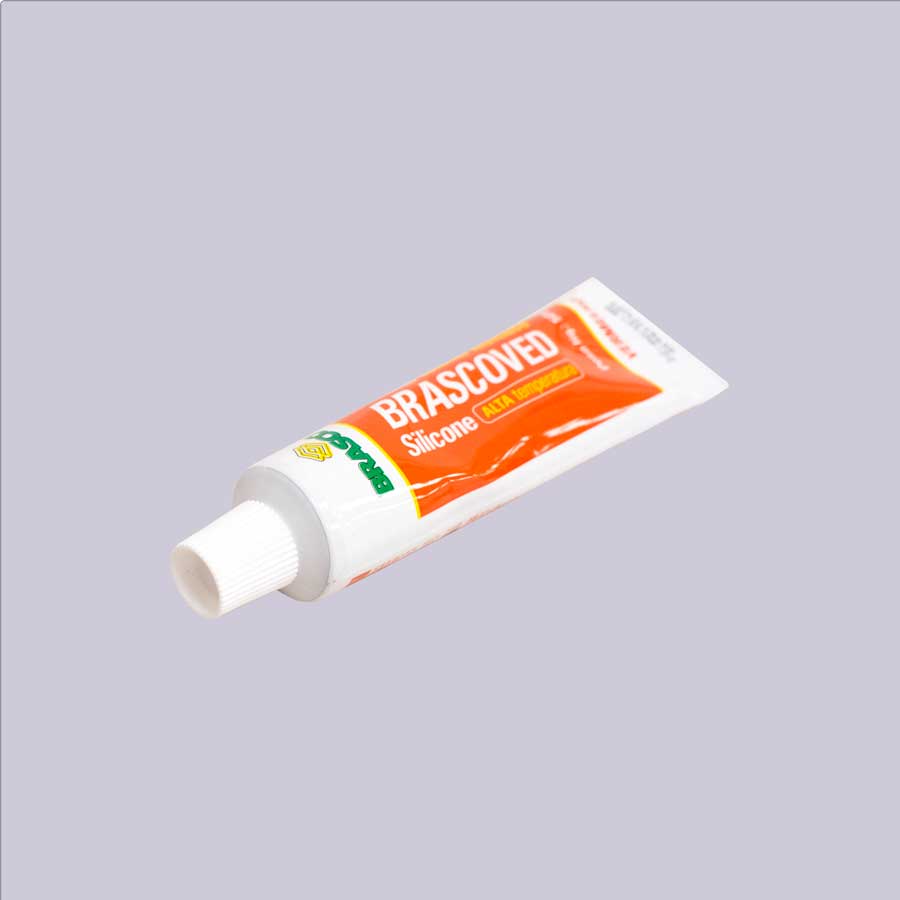 SILICONA 50G ROJA DE ALTA TEMPERATURA BRASCOVED