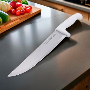 CUCHILLO DE CARNICERO MANGO BLANCO 9″ LH-2581