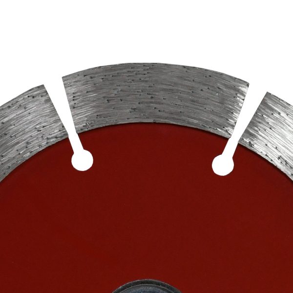 DISCO DIAMANTADO 4 1/2" ROJO KAMASA KM-258 - Imagen 3