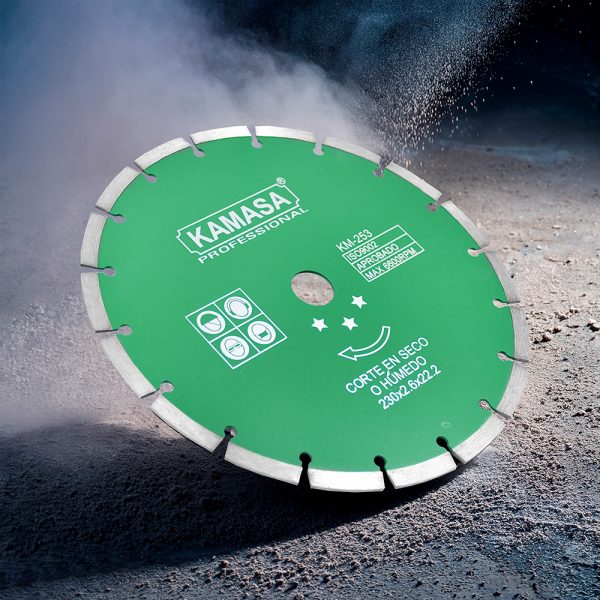 DISCO DIAMANTADO 9" KAMASA KM 253