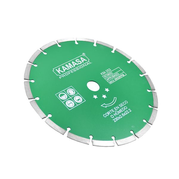 DISCO DIAMANTADO 9" KAMASA KM 253 - Imagen 3