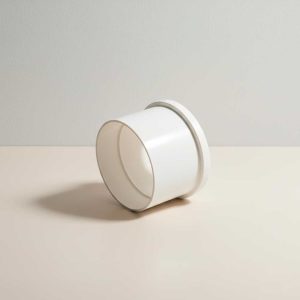 CUPLA 100MM BLANCA DE PVC KRONA K-647