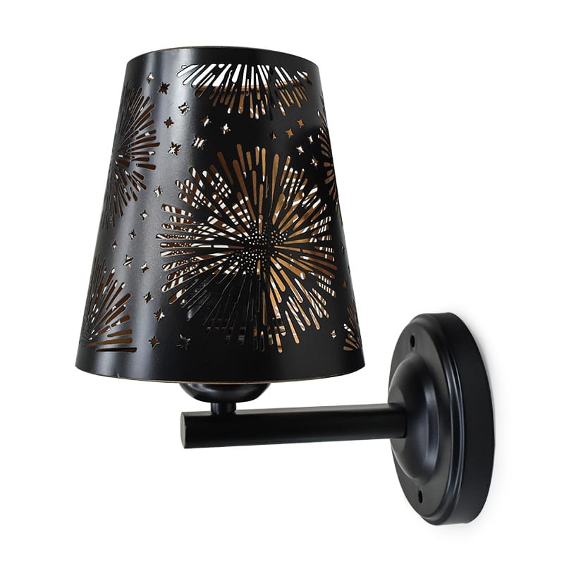 LAMPARA 14CM DE PARED DISENO ESTRELLAS L-5056