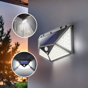 FAROL SOLAR LED 4 LADOS JORTAN LH-3117