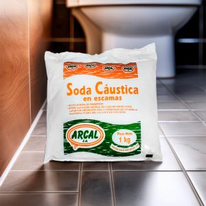 SODA CAUSTICA 1 KILO ARCAL