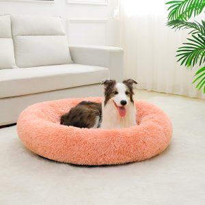 CAMA 80CM PARA MASCOTA PELUDA TIPO PUFF LH-3374