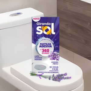 PASTILLA ADHESIVA 360 RECARGAS LAVANDA GIRANDO SOL