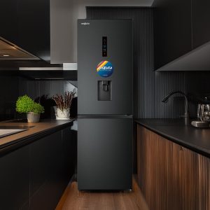 REFRIGERADOR COMBI ENXUTA NO FROST 304LTS NEGRA