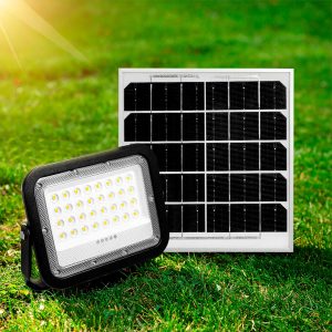 FOCO 40W SOLAR C/PANEL LUZ FRIA LED LIFE LH-3954