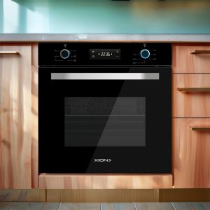 HORNO EMPOTRABLE 60 CM DIGITAL FRENTE VIDRIO NEGRO