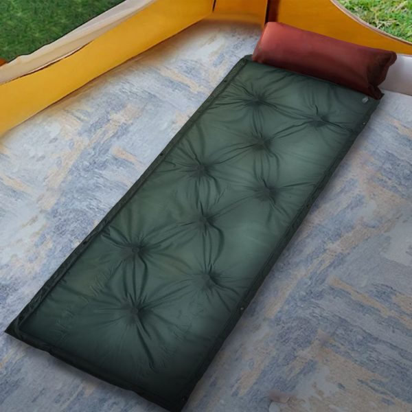 COLCHONETA VERDE PARA CAMPING LH-3994