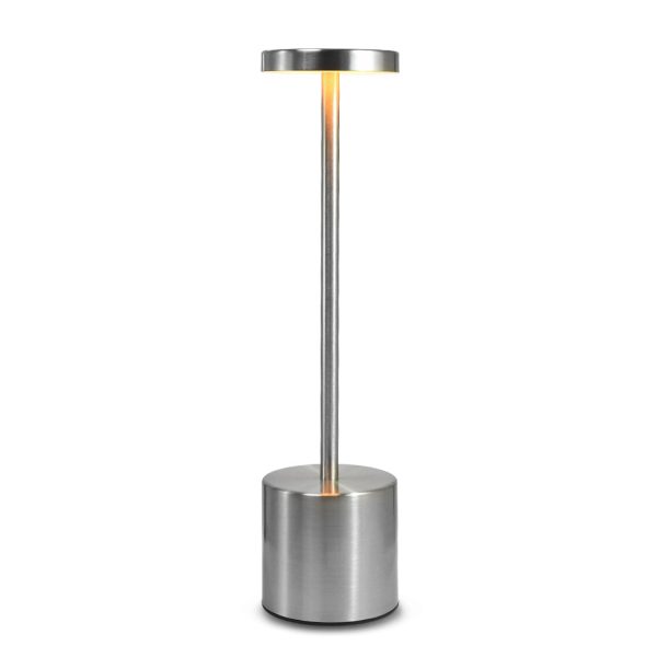 LAMPARA LED DE MESA INALAMBRICA EMPAVONADO LH-4390 - Imagen 2