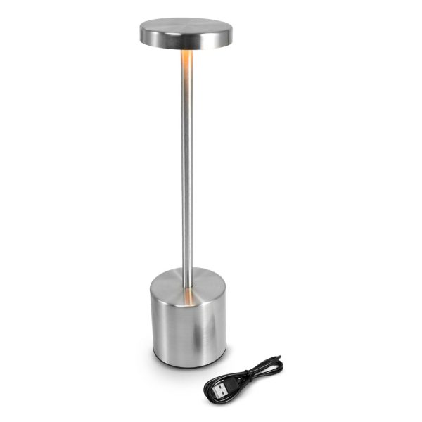 LAMPARA LED DE MESA INALAMBRICA EMPAVONADO LH-4390 - Imagen 7