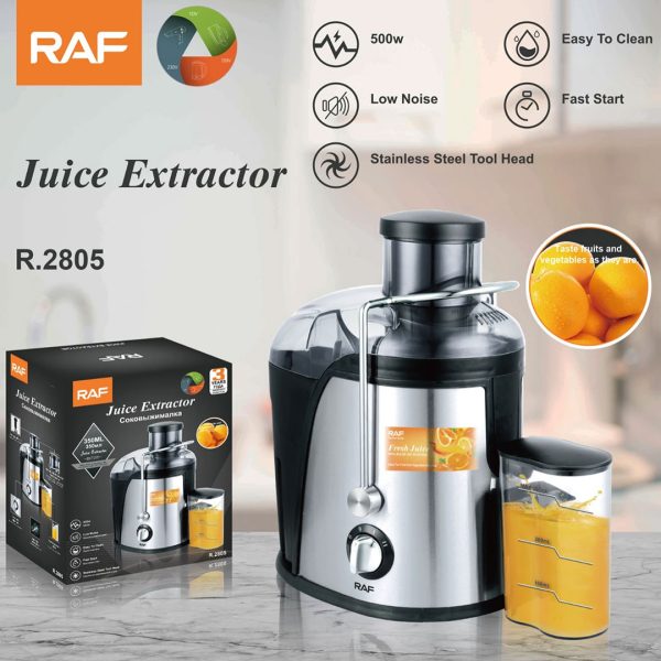 JUGUERA EXTRACTOR EN ACERO INOXIDABLE RAF  R-2805 - Imagen 4