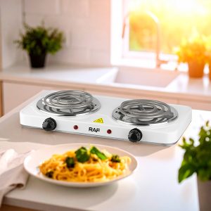 ANAFE 2 HORNALLAS ELECTRICO 1000W RAF R-8020AB