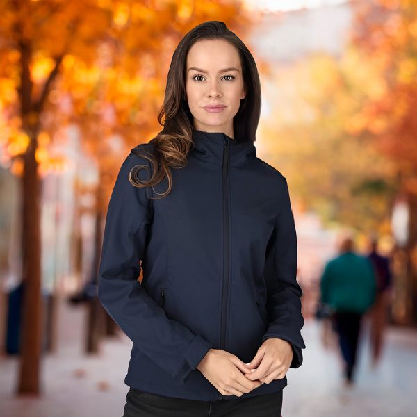 CAMPERA DAMA NEOPRENO AZUL LABRADOR