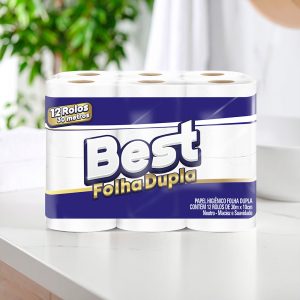 PAPEL HIGIENICO BEST DOBLE HOJA 30MT X12 2110