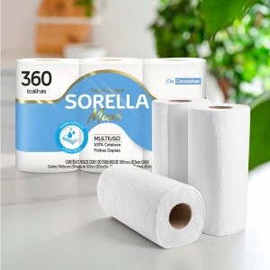 TOALLAS DE PAPEL SORELLA 120HOJAS X3 2155