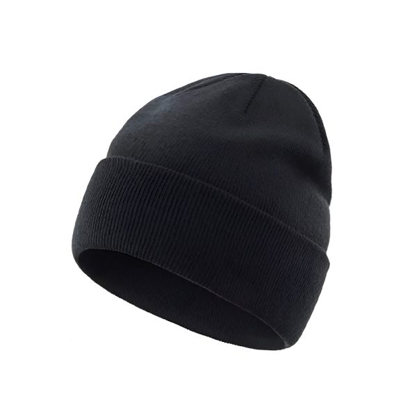 GORRO ACRILICO COLOR NEGRO - Imagen 2