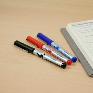 LAPICERA BLISTER 3 UNID AZUL ROJO NEGRO LH-4427