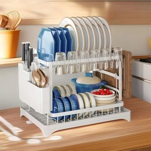 ESCURRIDOR 2 NIVELES BLANCO LH-4757