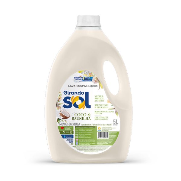 JABON LIQ. 5L COCO P/MAQUINA GIRANDO SOL 276 - Imagen 2