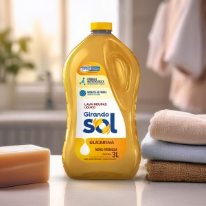 JABON LIQ. 3L GLICERINA P/MAQUINA GIRANDO SOL 1736