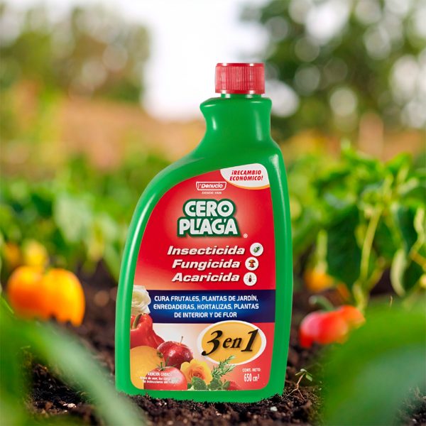 INSECTICIDA 3 EN 1 RECAMBIO 650 CC CERO PLAGA