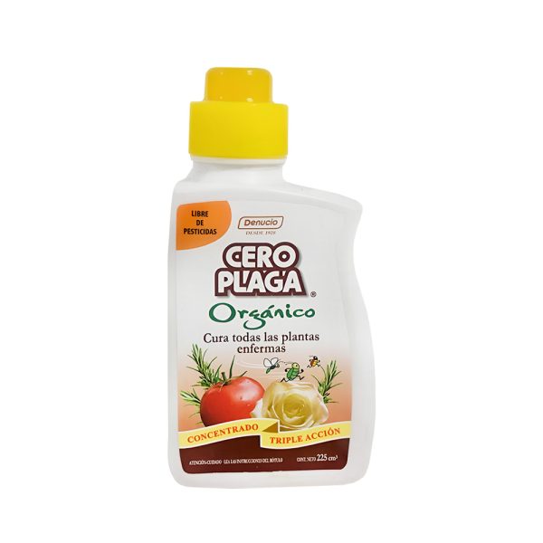 INSECTICIDA ORGÁNICO CONCENTRADO 225 CC CERO - Imagen 2