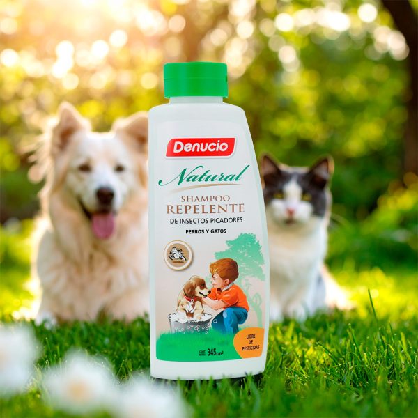 SHAMPOO REPELENTE NATURAL 345 CC DENUCIO
