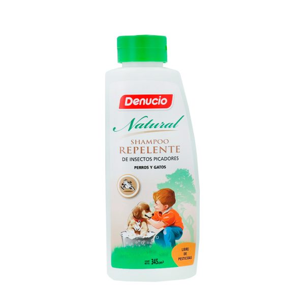 SHAMPOO REPELENTE NATURAL 345 CC DENUCIO - Imagen 2