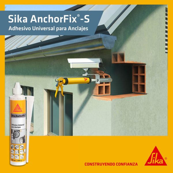 ANCLAJE QUIMICO SIKA ANCHORFIX S 300CC - Imagen 6