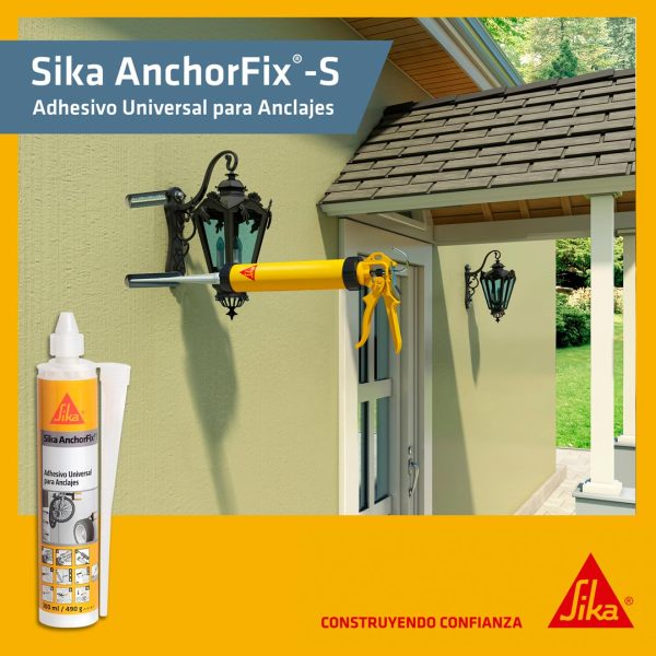 ANCLAJE QUIMICO SIKA ANCHORFIX S 300CC - Imagen 5