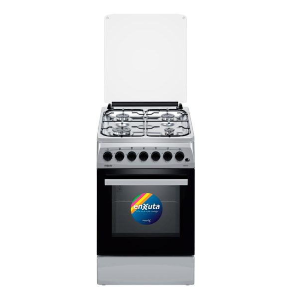 COCINA ENXUTA COMBINADA 4 HORNALLAS INOX 50X60 - Imagen 2