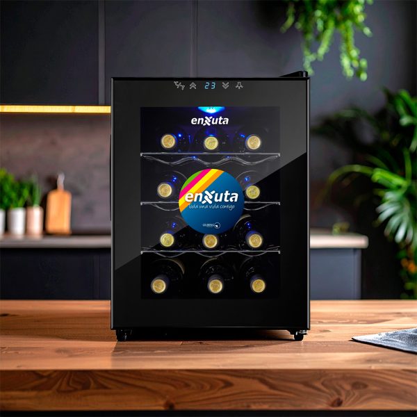 ENFRIADORA DE VINO ENXUTA 12 BOTELLAS EVENX3312