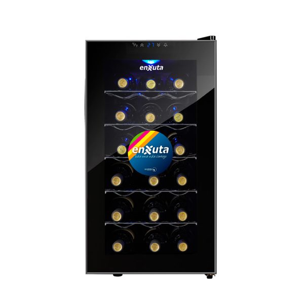 ENFRIADORA DE VINO ENXUTA 18 BOTELLAS EVENX3318 - Imagen 2