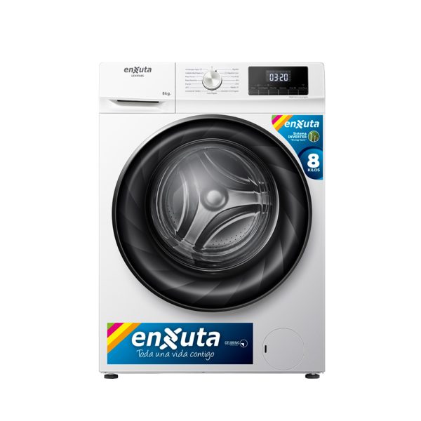 LAVARROPA ENXUTA INVERTER 8 KG LENX1685T - Imagen 2