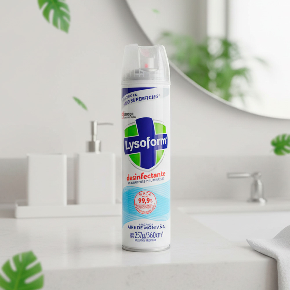 DESINFECTANTE LYSOFORM AIRE DE MONTAÑA 360 CC