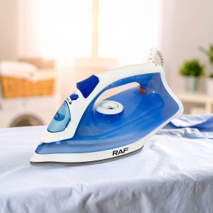 PLANCHA A VAPOR AZUL 2200W 250ML RAF R-1246B