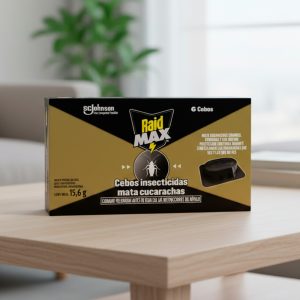 CEBO INSECTICIDA RAID PARA CUCARACHAS 6 UNIDADES
