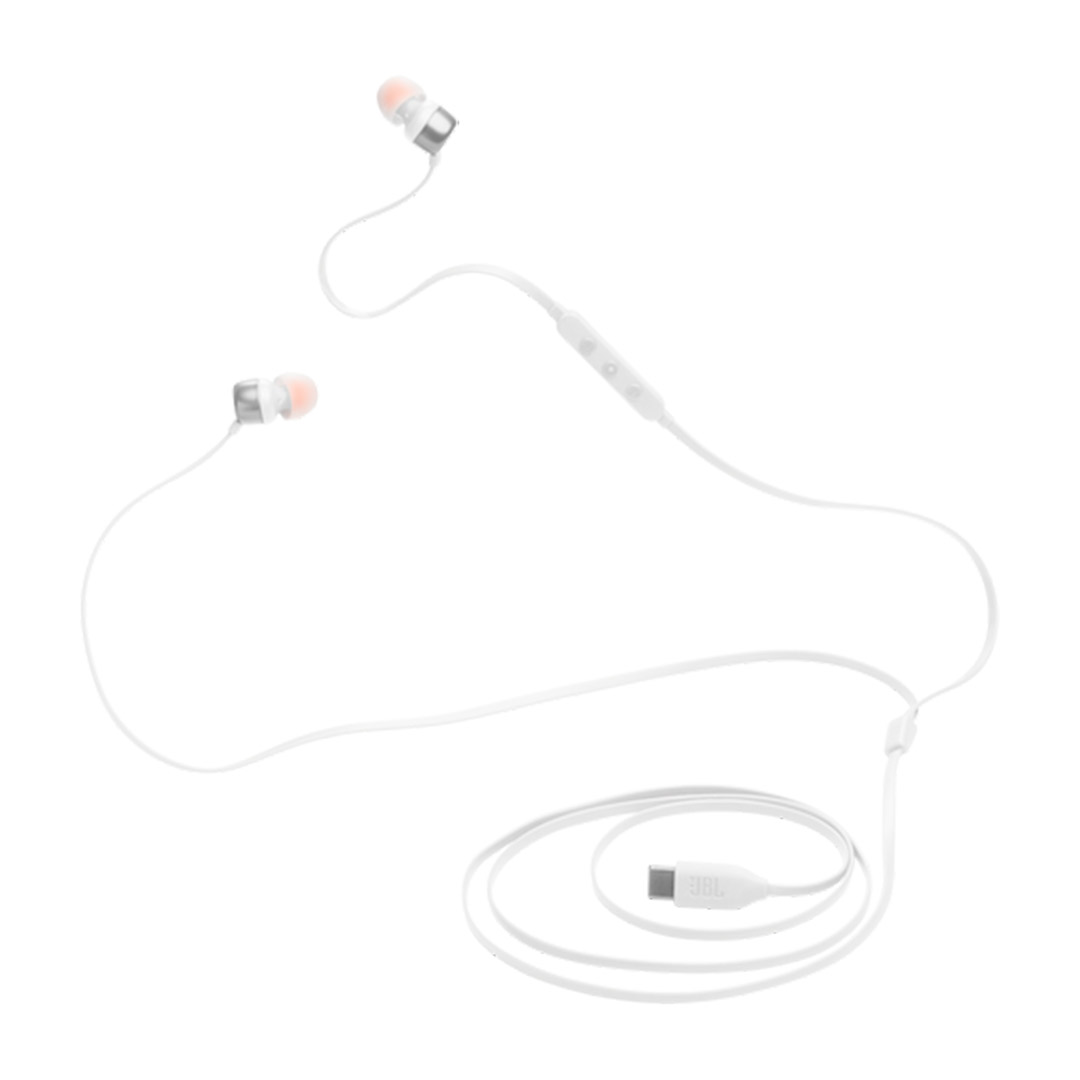 AURICULARES JBL T310C BLANCO USB-C - MM906JBL87 - Imagen 2