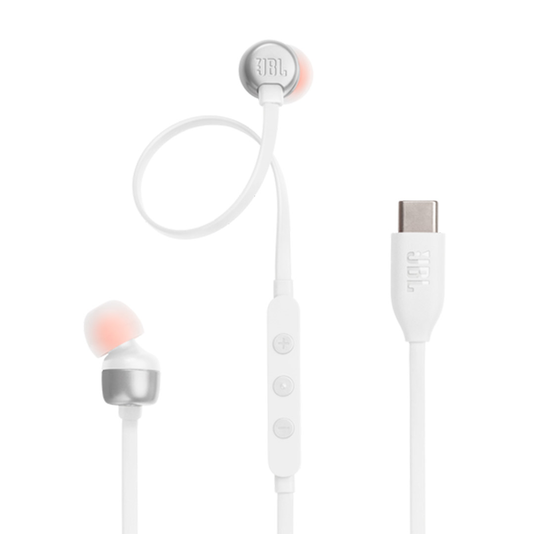 AURICULARES JBL T310C BLANCO USB-C - MM906JBL87 - Imagen 3