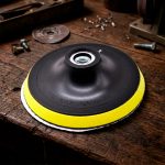 DISCO DE LIJA 6PZ 4 1/2” C/SOPORTE KAMASA KM-1303