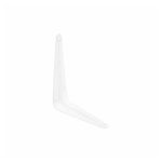 MENSULA METALICA 4" X 5" BLANCA LH-377 - Imagen 2