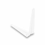 MENSULA METALICA 5" X 6" BLANCA LH-180 - Imagen 3