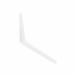 MENSULA METALICA 6" X 8" BLANCA LH-378 - Imagen 2